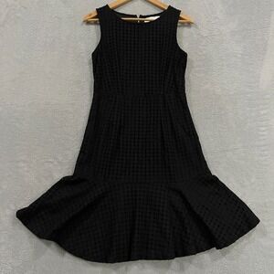 Vintage I.C.E Dress Women's 6 Eyelet Fit Flare Grunge Goth Whimsigoth‎ Witchy